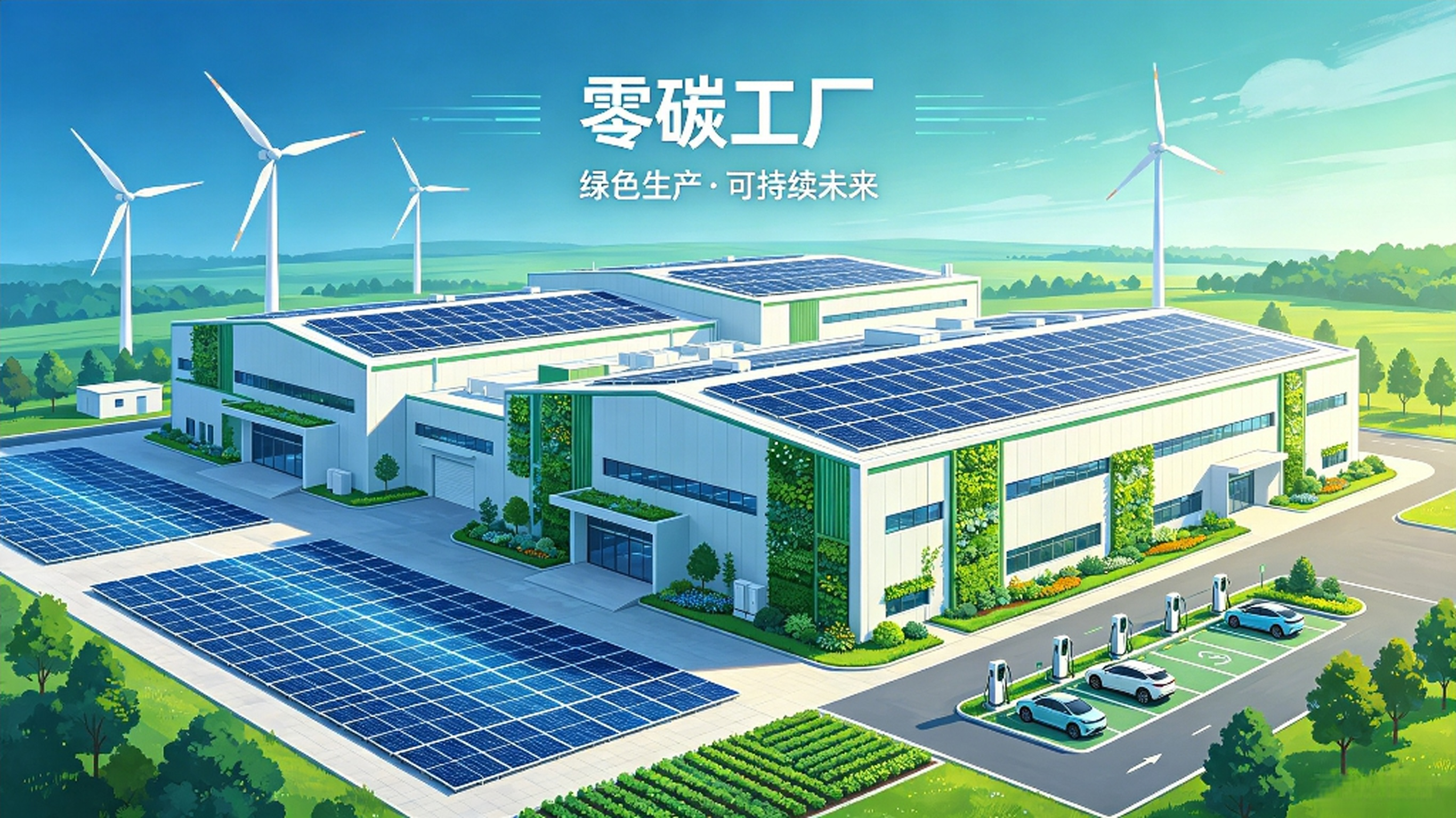 零碳工厂背景图生成.png